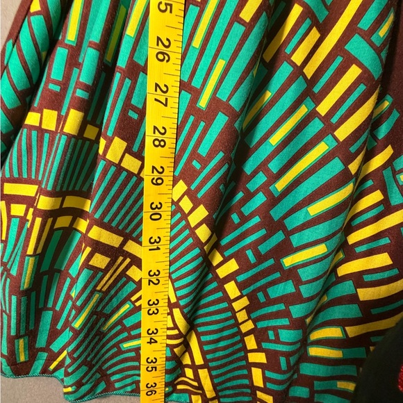 Forever 21 Brown and Teal Backless Dress - Picture 11 of 12